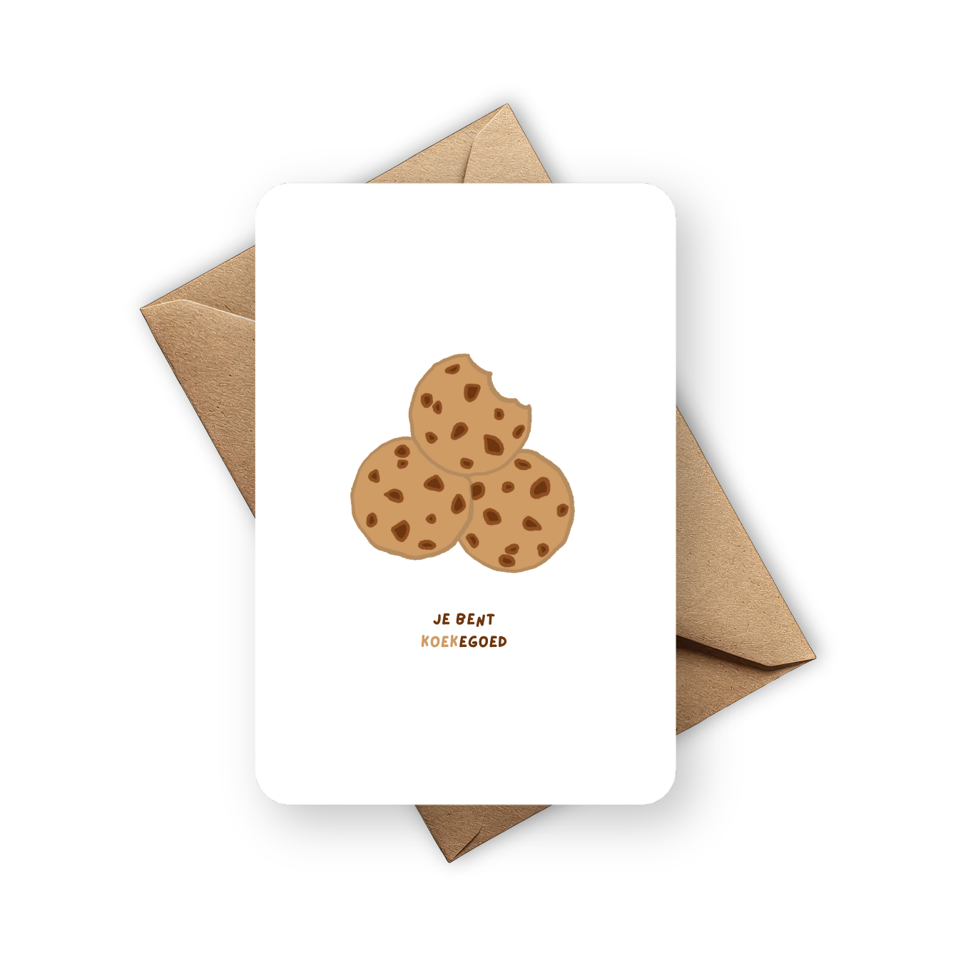 Wenskaart - Koek