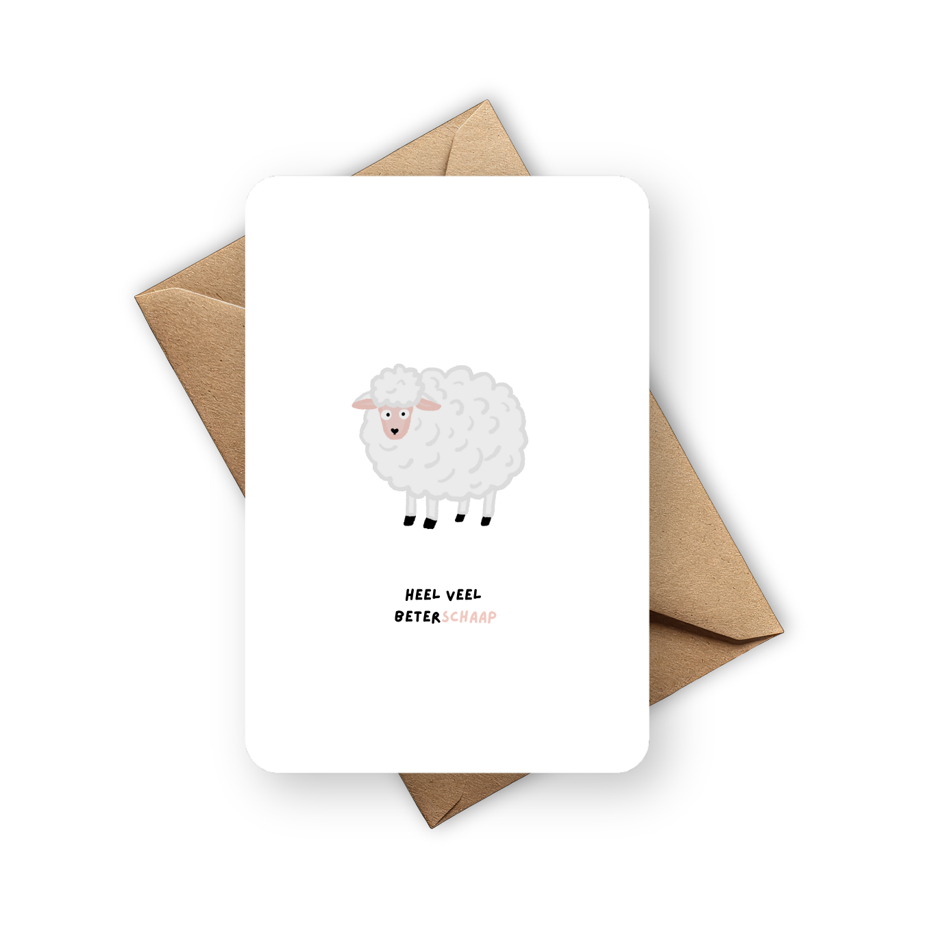Wenskaart - Schaap