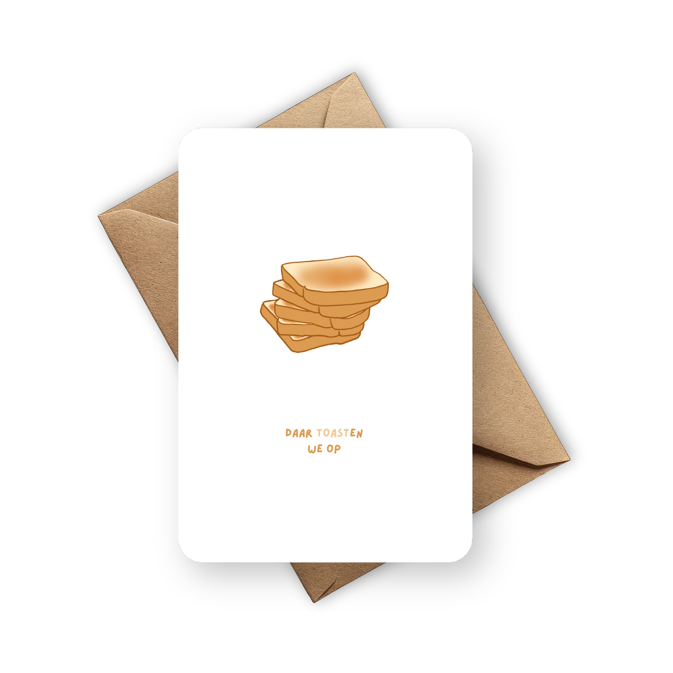 Wenskaart - Toast