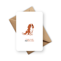 Wenskaart - Hond